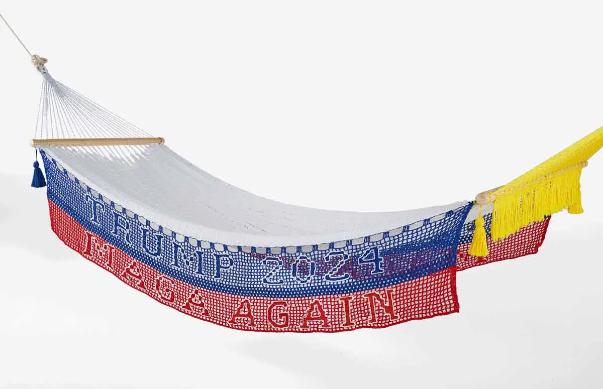 Trump 2024 MAGA AGAIN Hammock