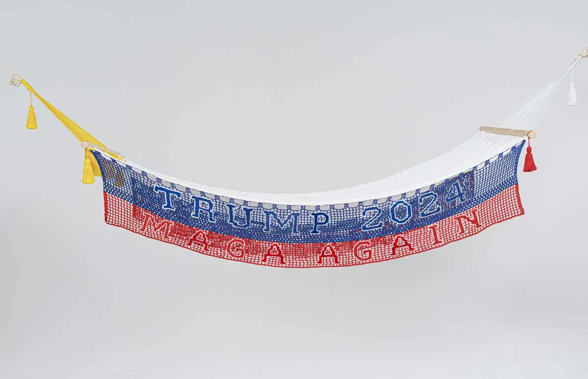 Trump 2024 MAGA AGAIN Hammock