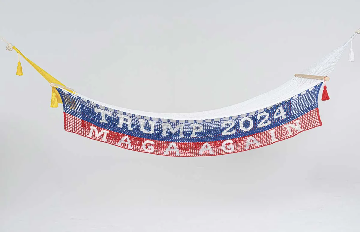 Trump 2024 MAGA AGAIN Hammock