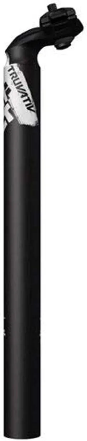 Truvativ 10mm Offset 350/31.6 Seatpost Hussefelt Single Clamp (Blast Black)