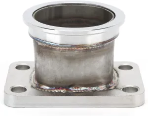 Turbo Flange Adapter, Turbo Conversion Adapter, for T3 4 Bolt to 2.5in V Band Stainless Steel Conversion Adaptor