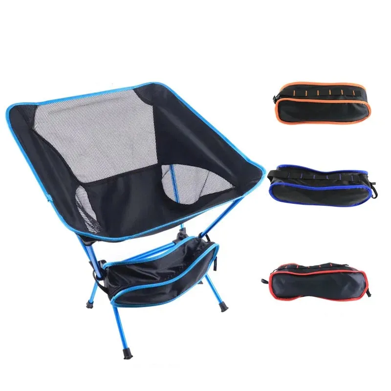 Ultralight Folding Moon Chair – Portable Beach, Fishing & Camping Seat