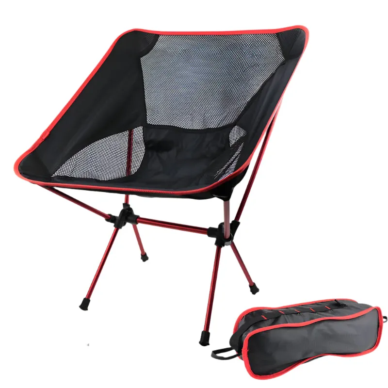 Ultralight Folding Moon Chair – Portable Beach, Fishing & Camping Seat