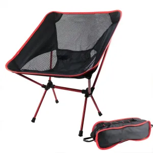 Ultralight Folding Moon Chair – Portable Beach, Fishing & Camping Seat