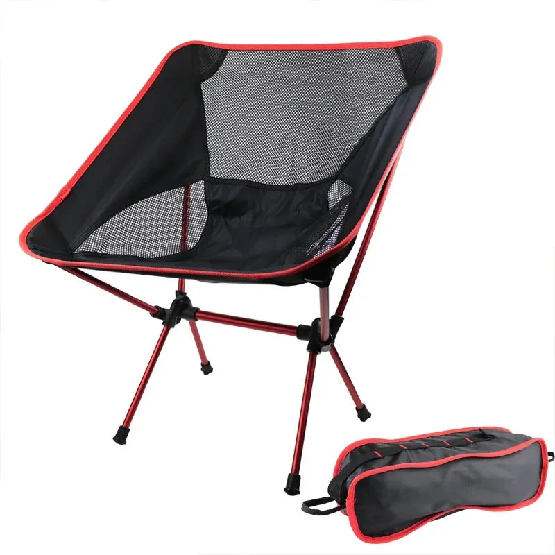 Ultralight Folding Moon Chair – Portable Beach, Fishing & Camping Seat