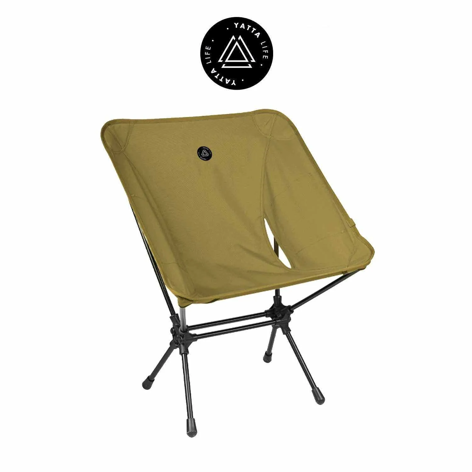 Ultralight Low Back Folding Camping Chair with Storage Pouch