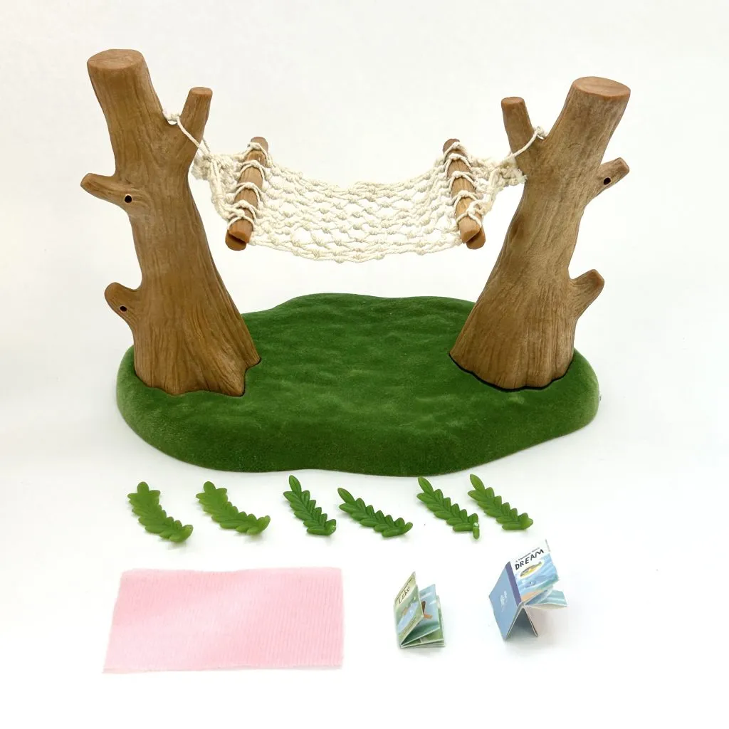 [Used] HAMMOCK SET P-06 Japan Epoch Sylvanian Families