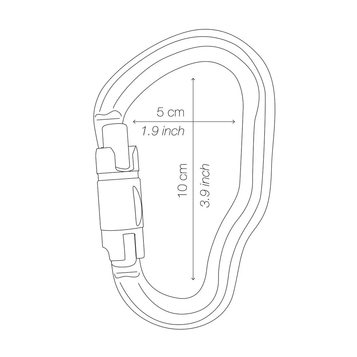 Vertigo Twistlock Carabiner