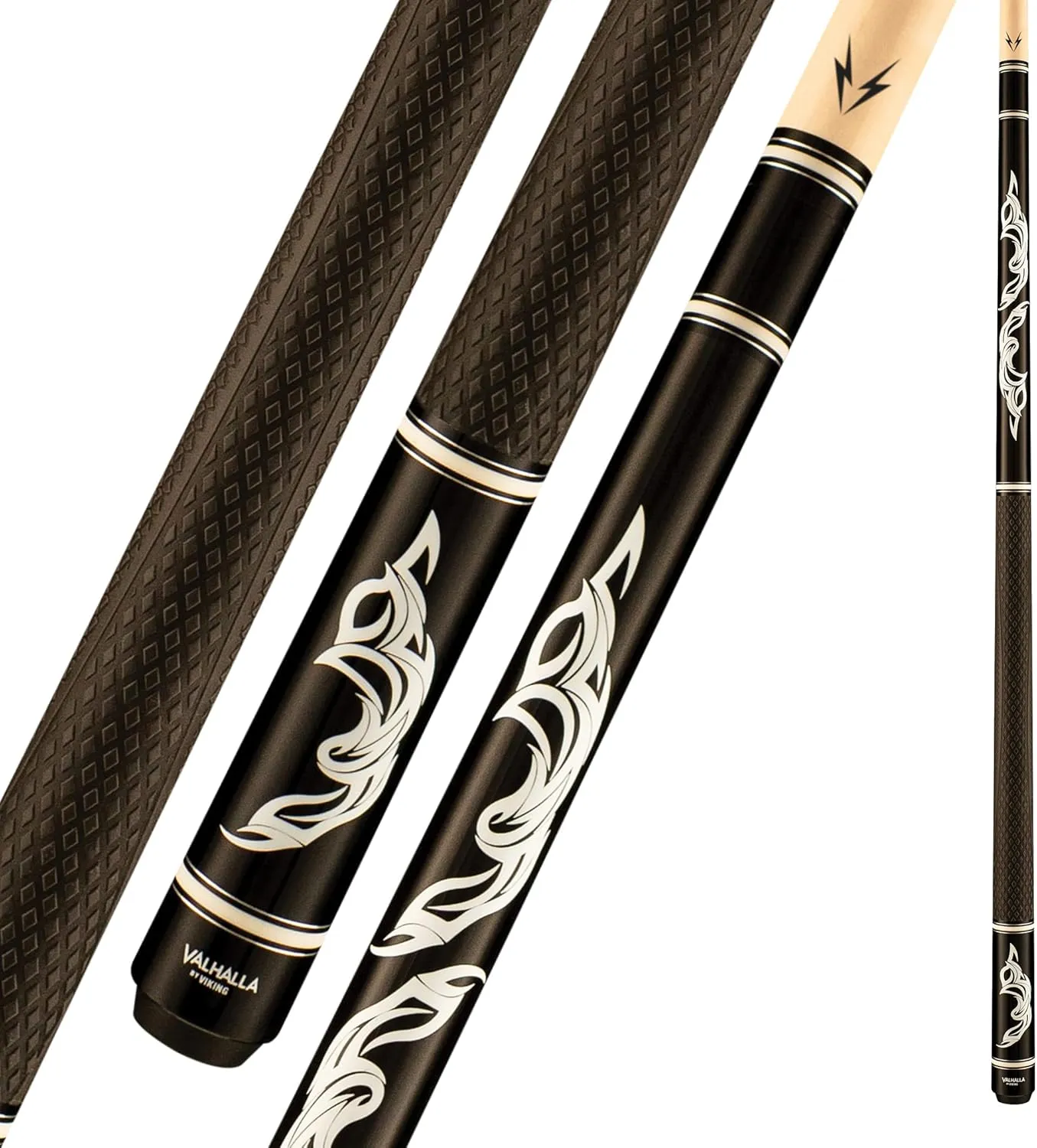 Viking Valhalla 300 & 400 Series 2 Piece 58” Pool Cue Stick, Billiard Cue Stick, Bar or House Use for Men or Women