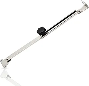 Vinland Marine Stay Adjuster Length 6.2”~19.1" 304 Stainless Steel, Hatch Support Stay, Marine Yacht, RV Hatch Holder, Boat Hatch Lids, Boat Window, Marine Porthole Windows, Boat Hatch Cover