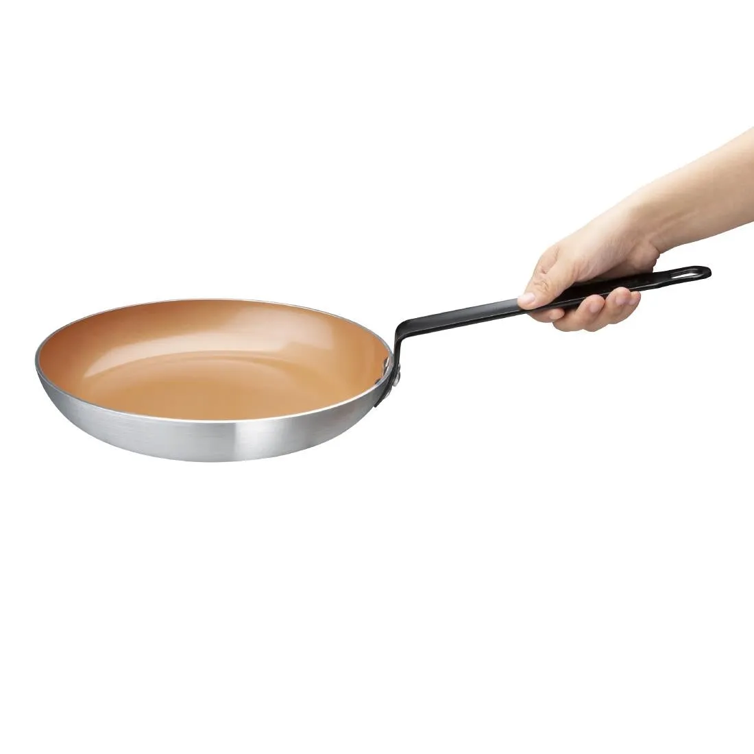 Vogue Aluminium Non-Stick Ceramic Coated Frying Pan 28cm