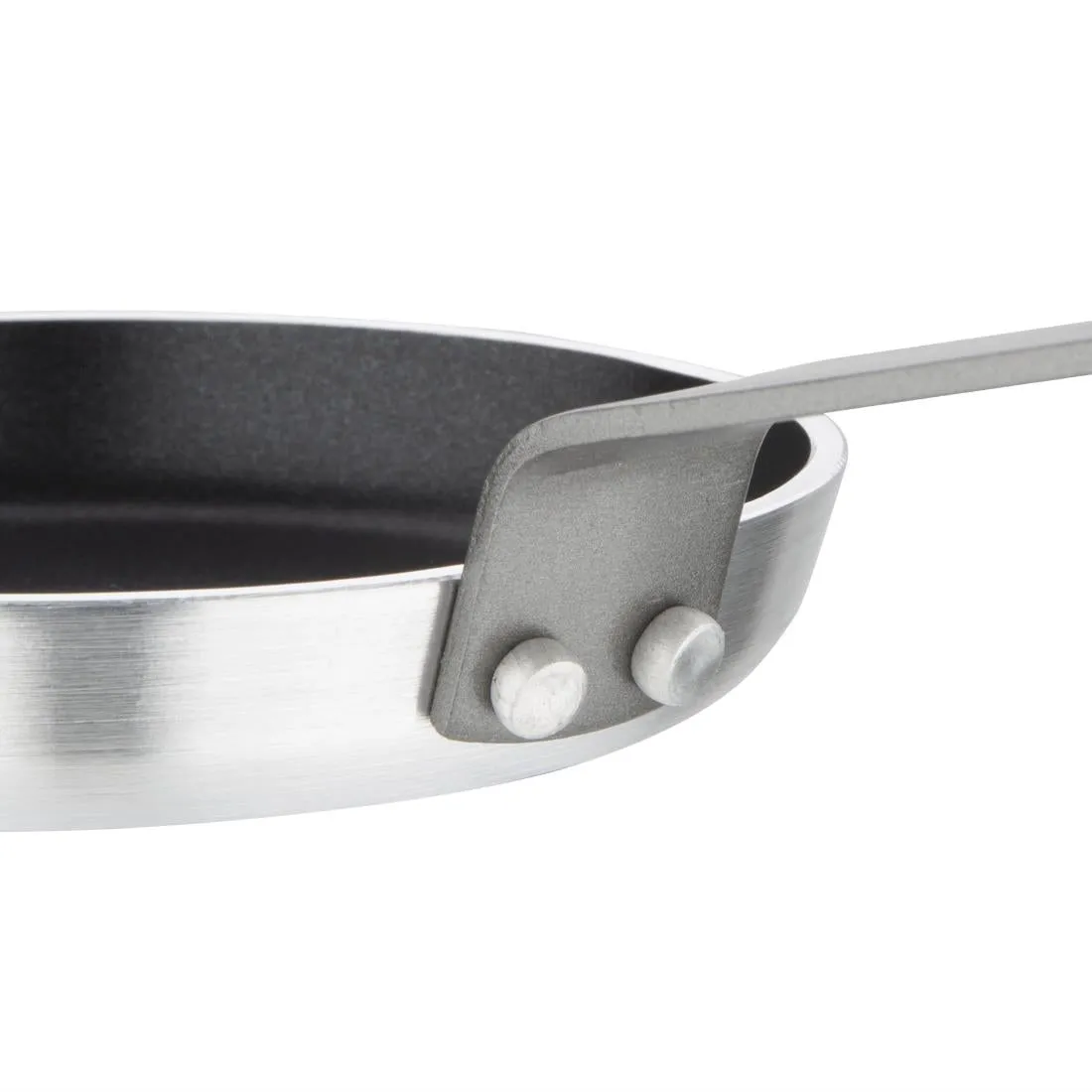 Vogue Aluminium Non-Stick Teflon Blinis Pan 12cm