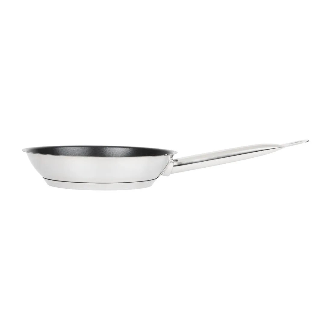Vogue Stainless Steel Non-Stick Teflon Platinum Plus Frying Pan 20cm