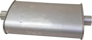 Walker Exhaust Quiet-Flow Stainless Steel 21082 Direct Fit Exhaust Muffler 2" Inlet (Inside) 2" Outlet (Inside)