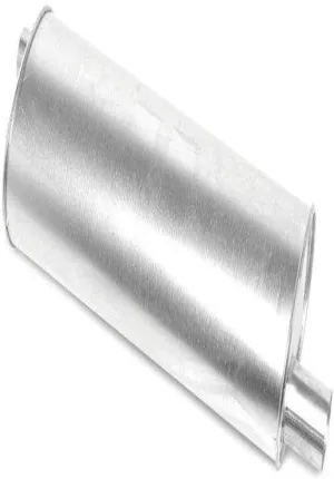 Walker Quiet-Flow SS 21282 Direct Fit Exhaust Muffler 2" Inlet (ID) 2.75" Outlet (OD) for Chevrolet K1500