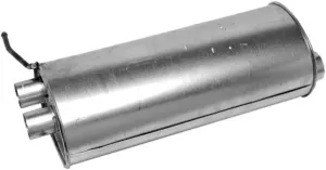Walker Quiet-Flow SS 21291 Direct Fit Exhaust Muffler 2" Inlet (ID) 2.75" Outlet (OD) for Ford F-150