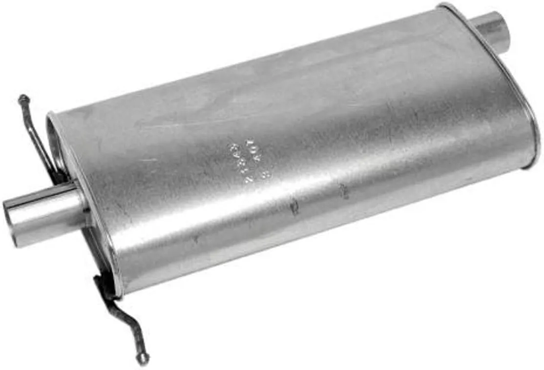 Walker Quiet-Flow SS 21343 Direct Fit Exhaust Muffler 2" Inlet (ID) 2" Outlet (ID) for Mercury Grand Marquis