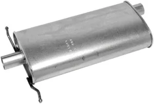 Walker Quiet-Flow SS 21343 Direct Fit Exhaust Muffler 2" Inlet (ID) 2" Outlet (ID) for Mercury Grand Marquis