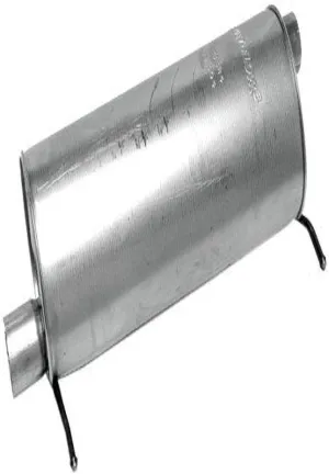 Walker Quiet-Flow SS 21384 Direct Fit Exhaust Muffler 3" Inlet (ID) 2.75" Outlet (OD) for Ford E-350 Super Duty
