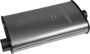 Walker Quiet-Flow SS 21405 Direct Fit Exhaust Muffler 2.5" Inlet (ID) 2.25" Outlet (ID) for Ford F-250 Super Duty