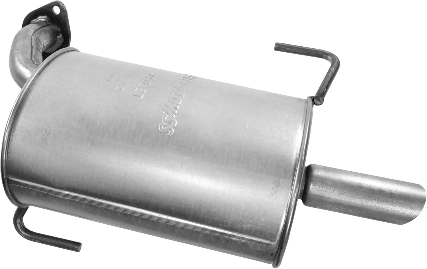 Walker Quiet-Flow SS 21672 Direct Fit Exhaust Muffler 2.25" Outlet (OD) for Honda Pilot