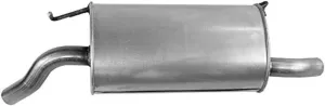 Walker Quiet-Flow SS 21754 Direct Fit Exhaust Muffler 2" Inlet (OD) 2" Outlet (OD) for Toyota Camry