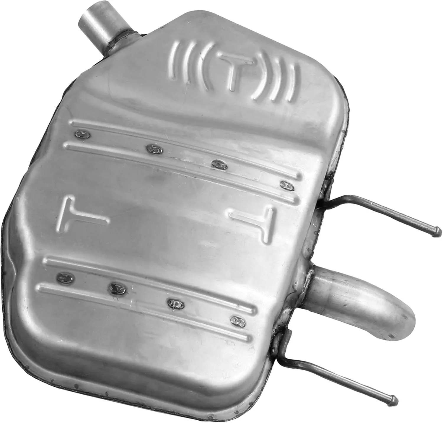 Walker Quiet-Flow SS 21834 Direct Fit Exhaust Muffler 2" Inlet (ID) 2.25" Outlet (OD) for Chevrolet Malibu