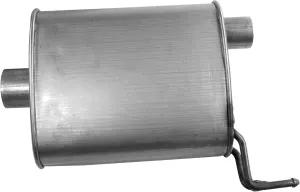 Walker Quiet-Flow SS 22029 Direct Fit Exhaust Muffler 2.375" Inlet (ID) 2" Outlet (ID) for Chevrolet Captiva Sport
