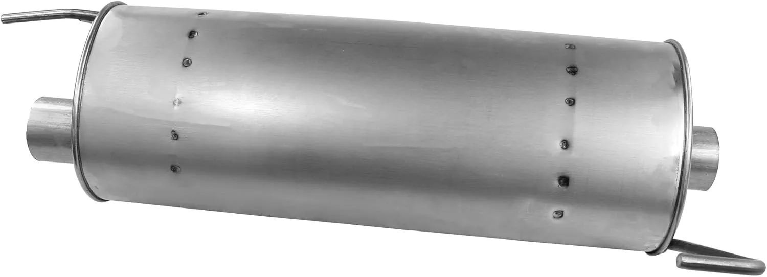 Walker Quiet-Flow SS 22064 Direct Fit Exhaust Muffler 2.75" Inlet (ID) 2.75" Outlet (ID) for Ford F-150