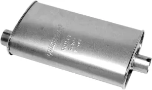 Walker Quiet-Flow SS 22501 Direct Fit Exhaust Muffler 2.25" Inlet (ID) 2.25" Outlet (ID) for Jeep Wrangler