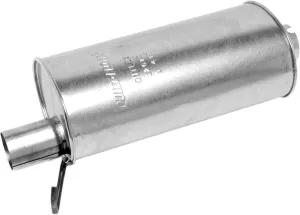 Walker Quiet-Flow SS 22673 Direct Fit Exhaust Muffler 3" Inlet (ID) 3" Outlet (OD) for Chevrolet C3500