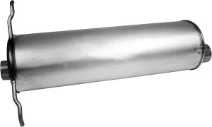 Walker Quiet-Flow SS 40245 Direct Fit Exhaust Muffler Assembly 2.5" Inlet (ID) 2.5" Outlet (ID) for Dodge Dakota