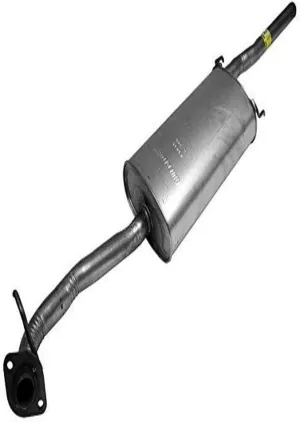 Walker Quiet-Flow SS 47815 Direct Fit Exhaust Muffler Assembly 2.125" Inlet (ID) 2.25" Outlet (OD) for Toyota Highlander