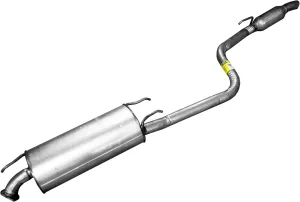 Walker Quiet-Flow SS 47817 Direct Fit Exhaust Muffler Assembly 2.25" Inlet (OD) 2.5" Outlet (OD) for Toyota Highlander