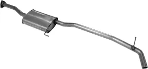 Walker Quiet-Flow SS 47859 Direct Fit Exhaust Muffler Assembly 2" Inlet (OD) 2" Outlet (OD) for Nissan Frontier