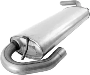 Walker Quiet-Flow SS 50064 Direct Fit Exhaust Muffler Assembly 2.5" Inlet (ID) 2.5" Outlet (OD) for Chevrolet Equinox