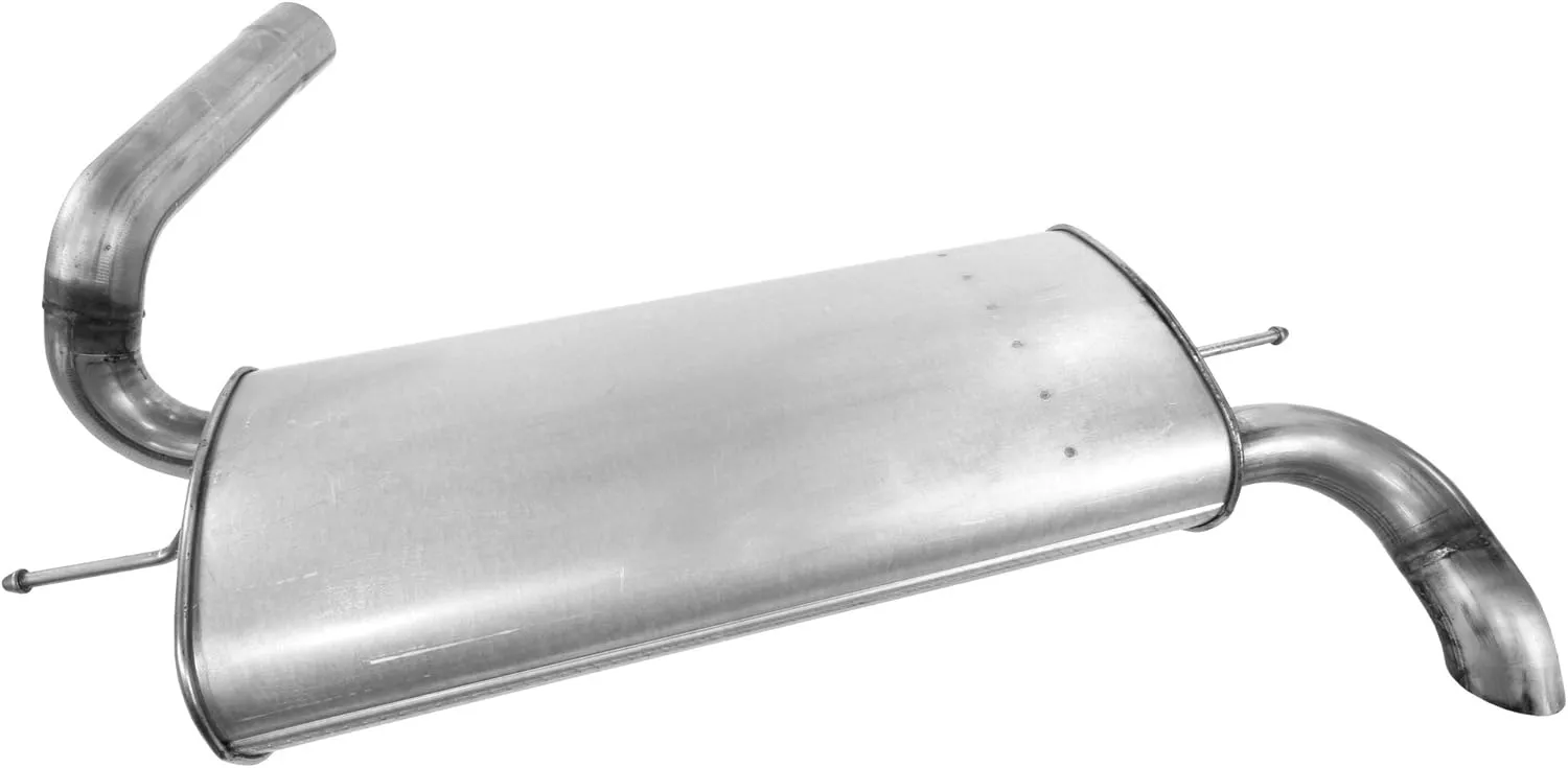 Walker Quiet-Flow SS 50079 Direct Fit Exhaust Muffler Assembly 2" Inlet (ID) 2.25" Outlet (OD) for Ford Focus