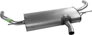 Walker Quiet-Flow SS 50092 Direct Fit Exhaust Muffler Assembly 2.25" Inlet (ID) 2" Outlet (OD) for Ford Fusion