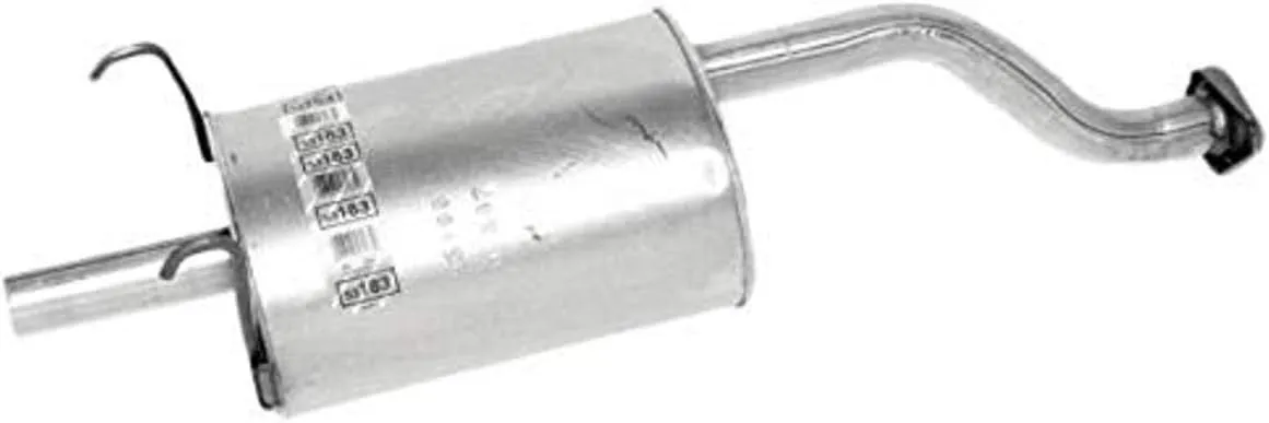 Walker Quiet-Flow SS 53183 Direct Fit Exhaust Muffler Assembly 1.75" Inlet (OD) 1.75" Outlet (OD) for Honda Civic del Sol