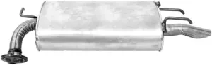 Walker Quiet-Flow SS 53371 Direct Fit Exhaust Muffler Assembly 1.9" Inlet (OD) 2" Outlet (OD) for Toyota Avalon