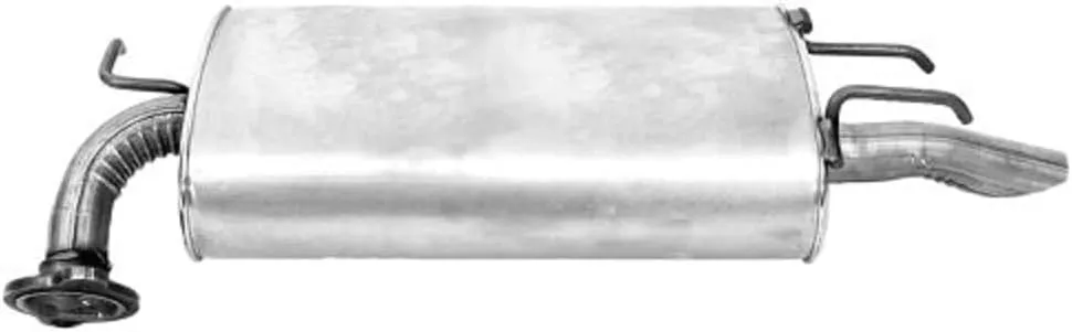 Walker Quiet-Flow SS 53371 Direct Fit Exhaust Muffler Assembly 1.9" Inlet (OD) 2" Outlet (OD) for Toyota Avalon
