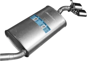 Walker Quiet-Flow SS 53473 Direct Fit Exhaust Muffler Assembly 2" Inlet (ID) 3.625" Outlet (OD) for Chevrolet Aveo