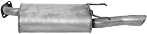 Walker Quiet-Flow SS 53692 Direct Fit Exhaust Muffler Assembly 2" Inlet (OD) 2.5" Outlet (OD) for Toyota Avalon