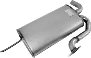 Walker Quiet-Flow SS 53709 Direct Fit Exhaust Muffler Assembly 2" Inlet (OD) 2" Outlet (OD) for Hyundai Sonata