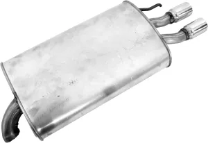 Walker Quiet-Flow SS 53711 Direct Fit Exhaust Muffler Assembly 2" Inlet (ID) 2.5" Outlet (OD) for Nissan Maxima