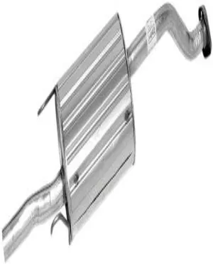 Walker Quiet-Flow SS 54042 Direct Fit Exhaust Muffler Assembly 1.75" Inlet (OD) 2" Outlet (OD) for Honda Civic