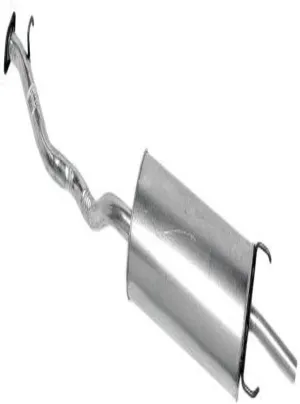 Walker Quiet-Flow SS 54061 Direct Fit Exhaust Muffler Assembly 1.875" Inlet (OD) 1.5" Outlet (OD) for Honda Civic