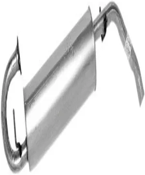 Walker Quiet-Flow SS 54254 Direct Fit Exhaust Muffler Assembly 2.12" Inlet (OD) 1.875" Outlet (OD) for Toyota RAV4