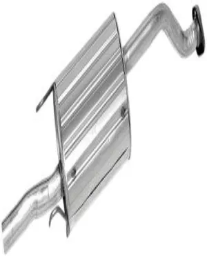 Walker Quiet-Flow SS 54260 Direct Fit Exhaust Muffler Assembly 1.75" Inlet (OD) 1.75" Outlet (OD) for Honda Civic