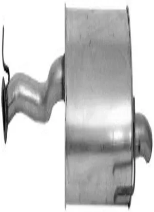 Walker Quiet-Flow SS 54600 Direct Fit Exhaust Muffler Assembly 2" Inlet (OD) 2" Outlet (OD) for Scion xB